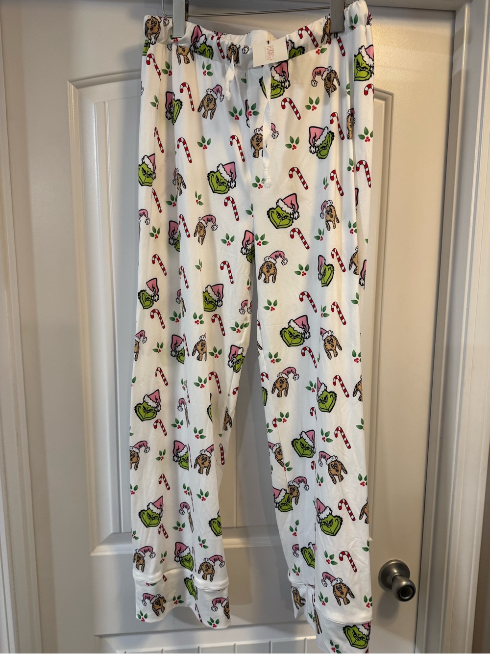 Women’s Grinch & Candy Cane Holiday Pajama Pants